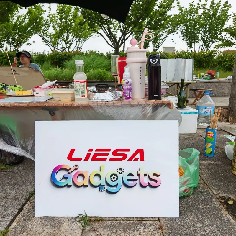 LIESA Gadgets одржува тимска зграда за кампување на отворено за да го обедини тимот за глобален бизнис со апарати за чистење